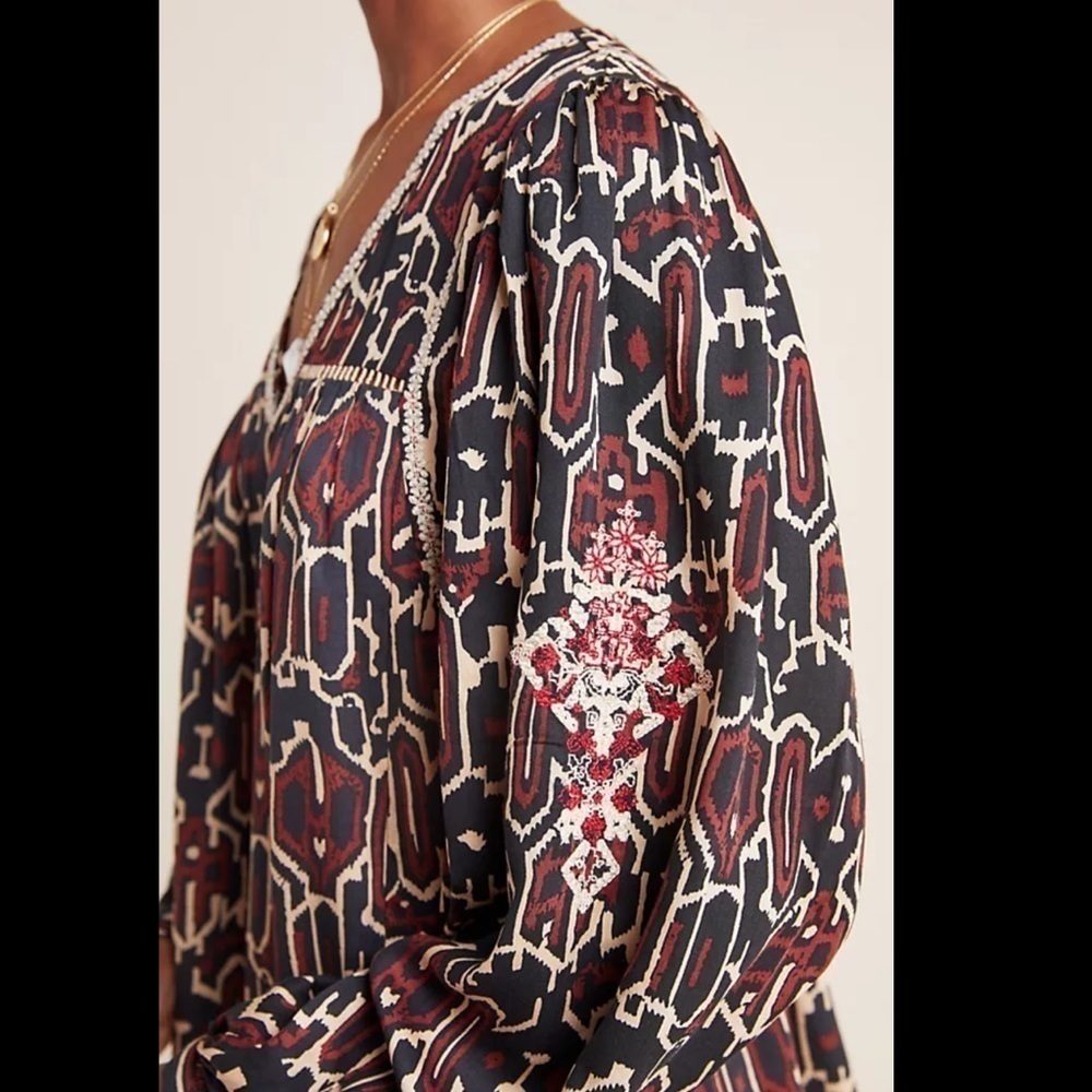 MAEVE Veda Embroidered Blouse - Picture 3 of 10